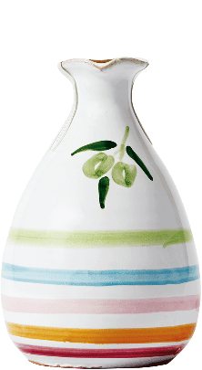 Olio Extra Vergine di Oliva Fruttato Medio Orcio Tonkrug rund bunt Lamantea 250ml - 0,25 L Olio Extra Vergine di Oliva Fruttato Medio Orcio Tonkrug rund bunt Lamantea 250ml - 0,25 L