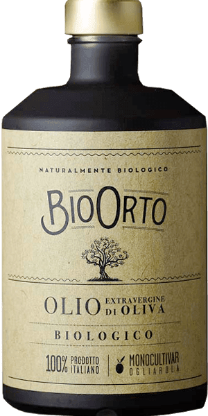 Olio Extra Vergine di Oliva Ogliarola Monocultivar Bio Orto BIO 500ml - 0,5 L Olio Extra Vergine di Oliva Ogliarola Monocultivar Bio Orto BIO 500ml - 0,5 L