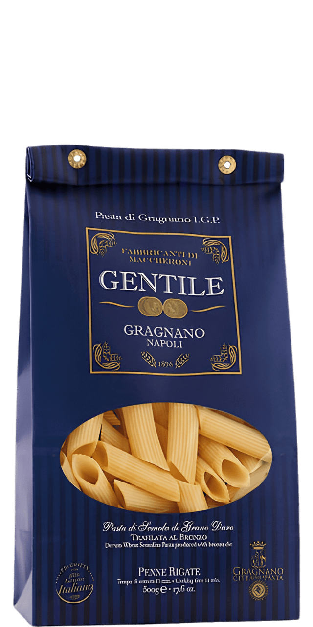 Pastificio Gentile Pasta di Gragnano IGP Penne Rigate 500g - 500 g Pastificio Gentile Pasta di Gragnano IGP Penne Rigate 500g - 500 g