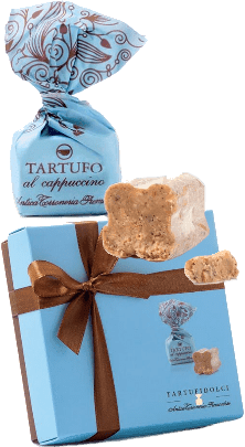 Tartufi 'Farbenetui' Cappuccino - Antica Torroneria Piemontese - 125 g Tartufi 'Farbenetui' Cappuccino - Antica Torroneria Piemontese - 125 g