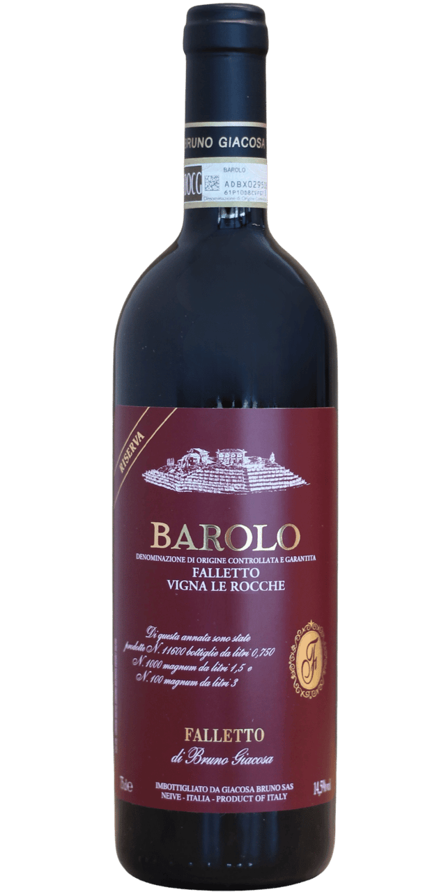 Falletto Vigna Le Rocche Barolo DOCG Riserva - Bruno Giacosa - 0,75 L / 2020 Falletto Vigna Le Rocche Barolo DOCG Riserva - Bruno Giacosa - 0,75 L / 2020