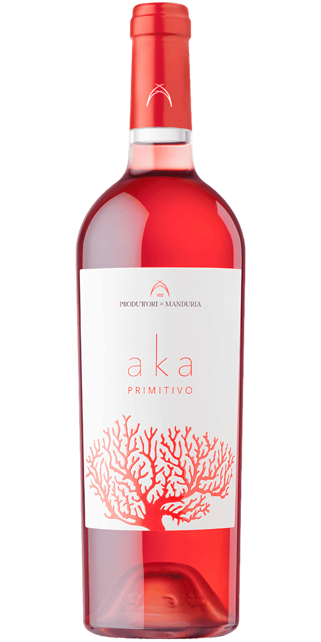 AKA Primitivo Rosato Salento IGT - Produttori di Manduria - 0,75 L / 2025 AKA Primitivo Rosato Salento IGT - Produttori di Manduria - 0,75 L / 2025