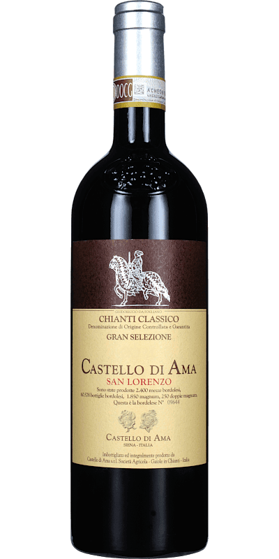 San Lorenzo Chianti Classico DOCG Gran Selezione - Castello di Ama - 0,75 L / 2021 San Lorenzo Chianti Classico DOCG Gran Selezione - Castello di Ama - 0,75 L / 2021