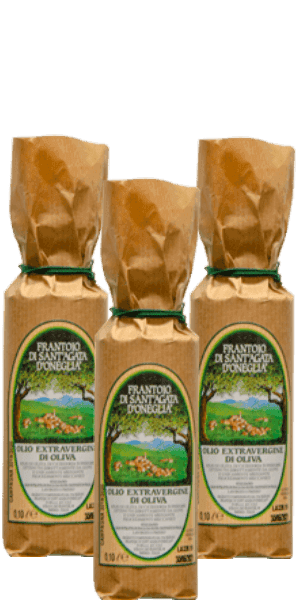 Frantoio di Sant'Agata Buon Frutto Olio Oliva Extra Vergine 3x100ml