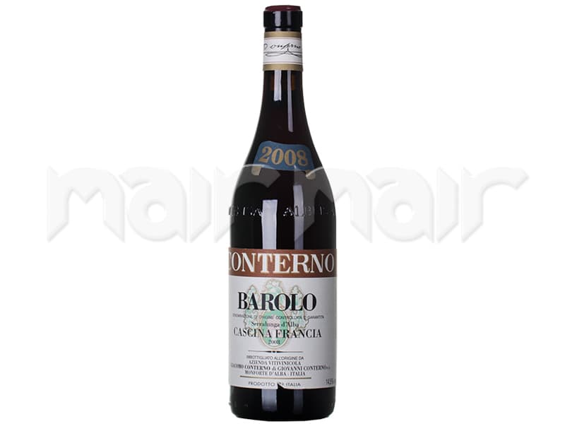 Barolo DOCG Francia Giacomo Conterno Doppio Magnum