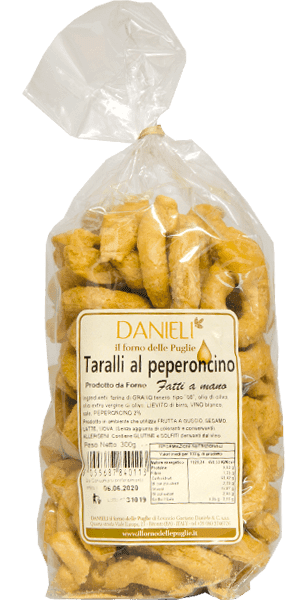 Danieli Taralli al Peperoncino