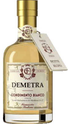 Demetra Condimento Bianco a base di Aceto Balsamico di Modena IGP Famiglia Fiorini