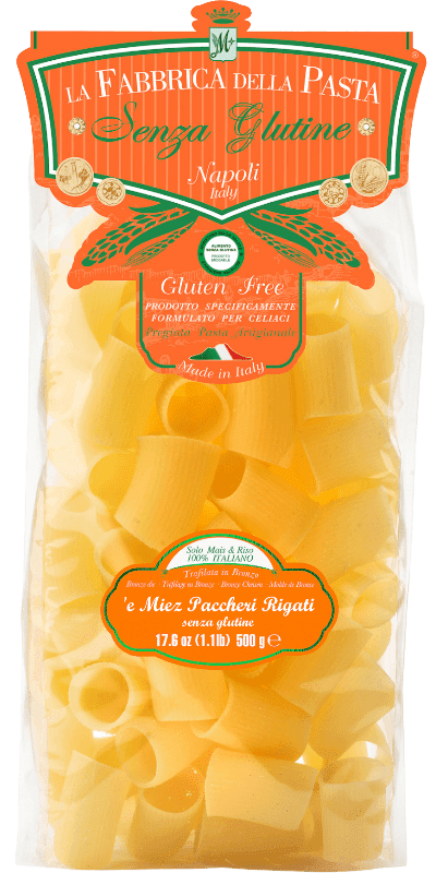 La Fabbrica della Pasta Pasta di Gragnano IGP ´e Miez Paccheri Rigati - senza glutine 500g