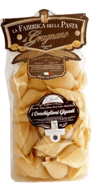 La Fabbrica della Pasta Pasta di Gragnano IGP I Conchiglioni Giganti 500g