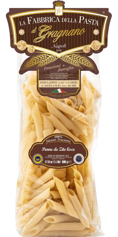 La Fabbrica della Pasta Pasta di Gragnano IGP Penne "de zite" Lisce 500g