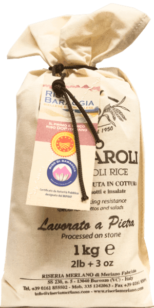 Riseria Merlano Riso Carnaroli Baraggia 1kg