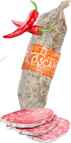 Toskanische Salami mit Chili Il Toscanino
