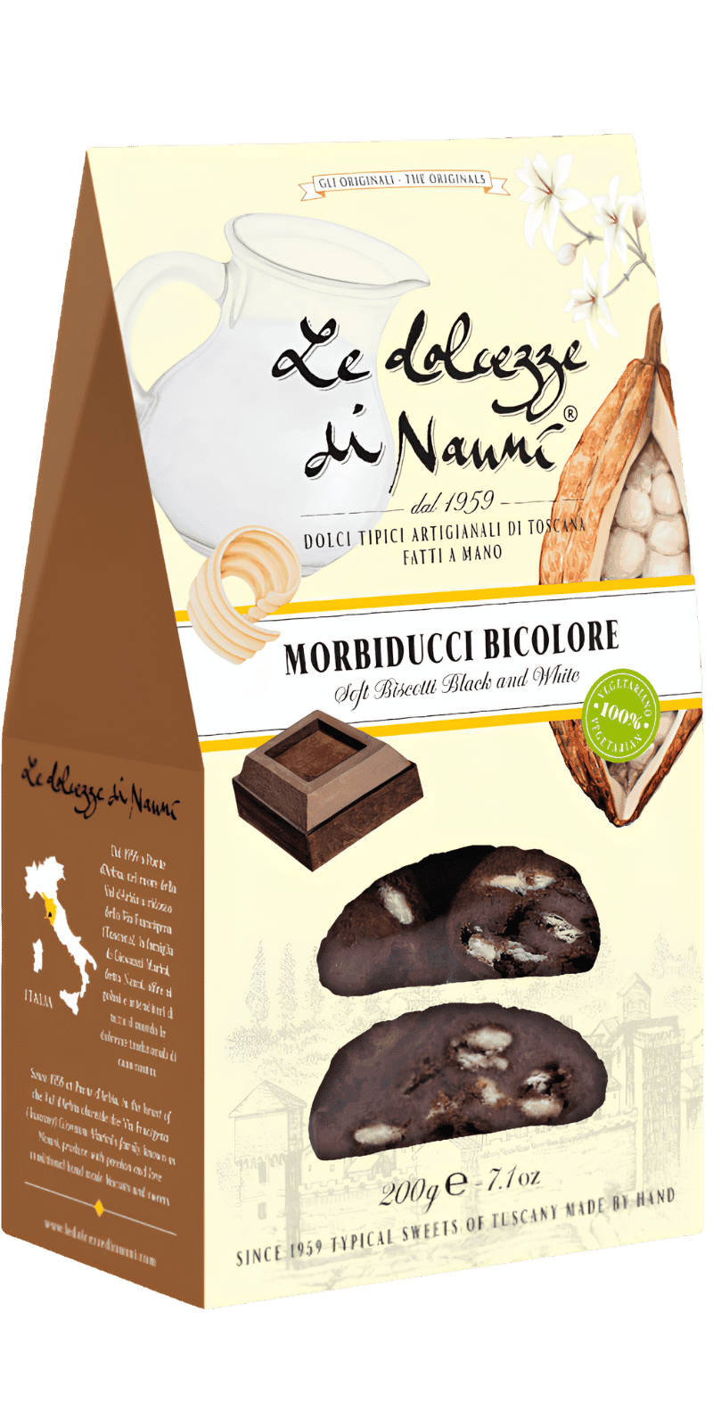 Morbiducci Bicolore 200g - Le Dolcezze di Nanni
