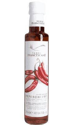 Chili-Würzöl auf Basis von Olivenöl Extra Vergine - Terre Francescane