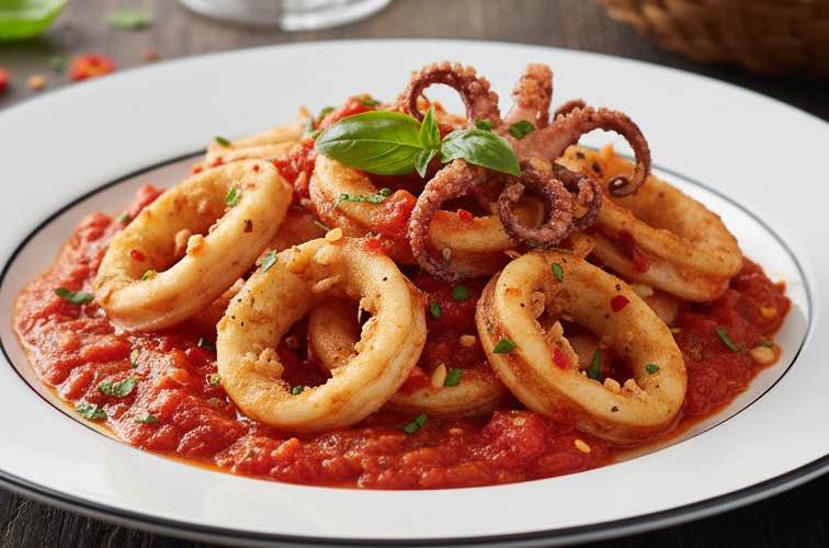 Calamari alla Napoletana Klassiker aus Neapel