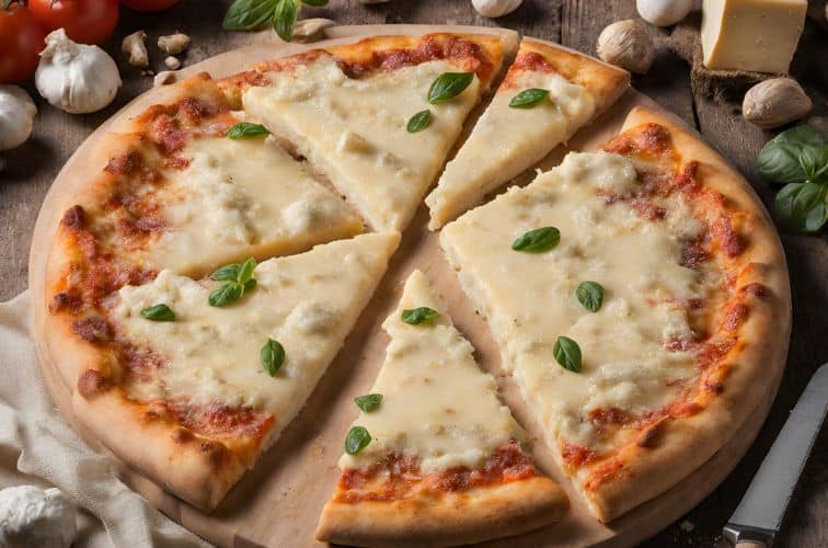 Pizza Quattro Formaggi Titelbild