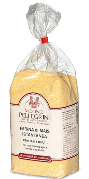 Instant-Maismehl für eine schnelle Polenta Mair Mair