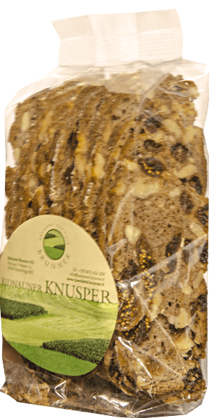Ridnauner Knusper Pane alla frutta secca Bäckerei Brunner