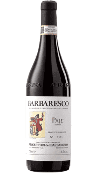 Barbaresco DOCG Riserva Paje´ Produttori del Barbaresco