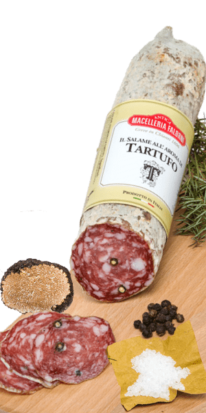 Salame al aroma di tartufo Macelleria Falorni - Salami mit Trüffel