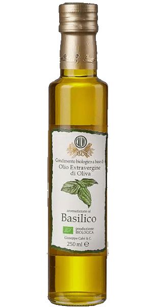 Olio Extravergine di Oliva al Basilico/mit Basilikum BIO Calvi 0,25L