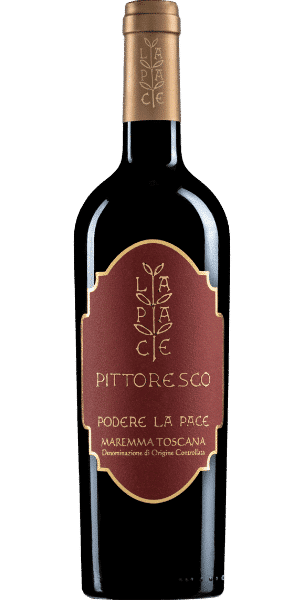 Bio Toscana Rosso DOC Pittoresco Podere la Pace - 0,75 L / 2022