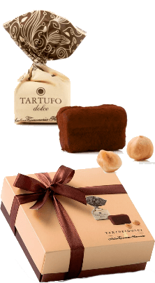 Tartufi Dolci Originali 'Astuccio Colore' - Antica Torroneria Piemontese