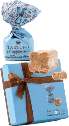 Tartufi 'Astuccio Colori' Cappuccino - Antica Torroneria Piemontese