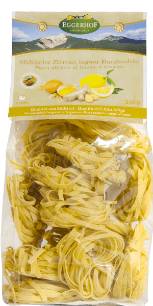 Eggerhof Südtiroler Zitrone-Ingwer-Bandnudeln 310g