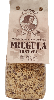 Lorenzo il Magnifico Fregula Nero di Seppia - mit Tintenfischtinte 500g