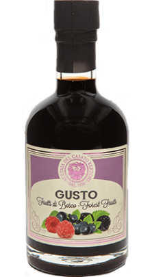 Condimento ai Frutti di Bosco Linea Gusto Acetaia del Casato Bertoni