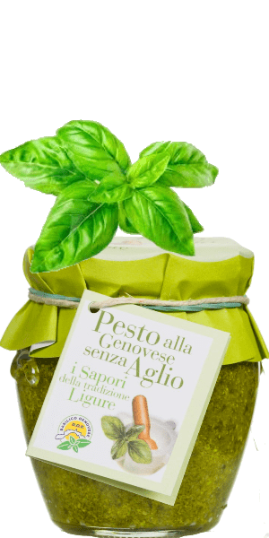 Pesto Genovese Senza Aglio (ohne Knoblauch) I Sapori della Tradizione Ligure 180g