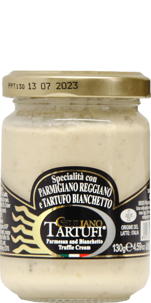 Specialità con Parmigiano Reggiano e Tartufo Bianchetto Giuliano Tartufi 80g