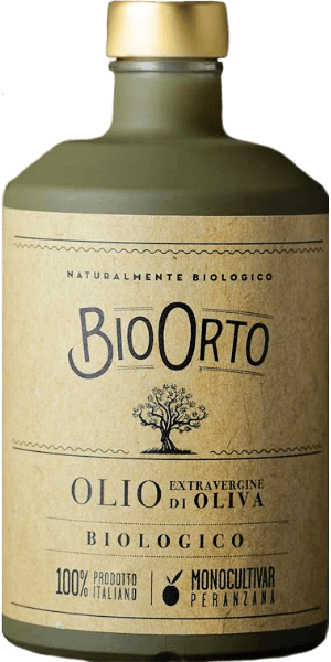 Olio Extra Vergine di Oliva Peranzana Monocultivar Bio Orto BIO 500ml