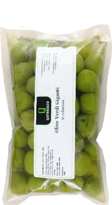 Olive verdi in salamoia 500g (busta) - Quattrociocchi