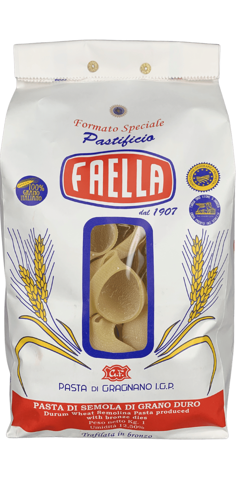 Lumaconi 1kg - Pastificio Faella Pasta di Gragnano IGP