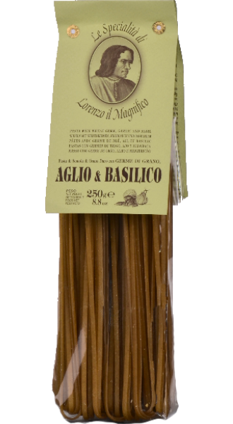 Lorenzo il Magnifico Linguine mit Knoblauch und Basilikum 250g