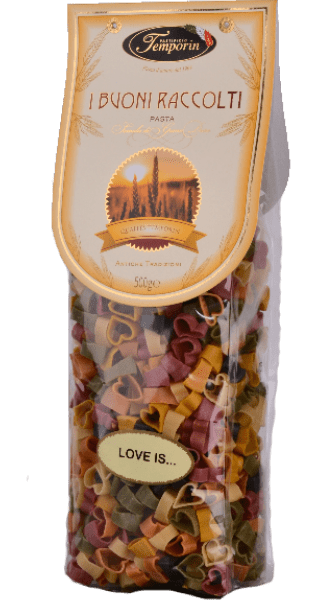 Pastificio Temporin I Buoni Raccolti Pasta Love is... 500g