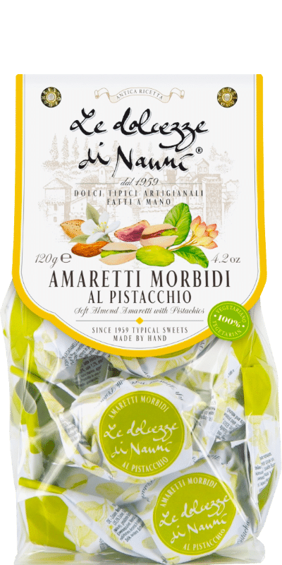 Amaretti Morbidi al Pistacchio 120g - Le Dolcezze di Nanni