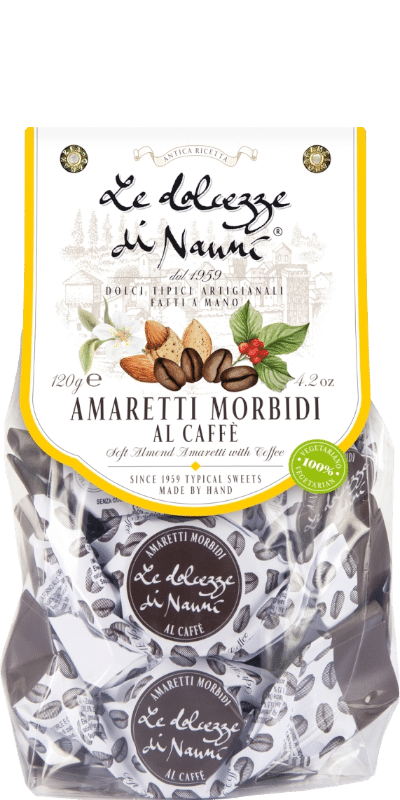 Amaretti Morbidi al Caffè 120g - Le Dolcezze di Nanni