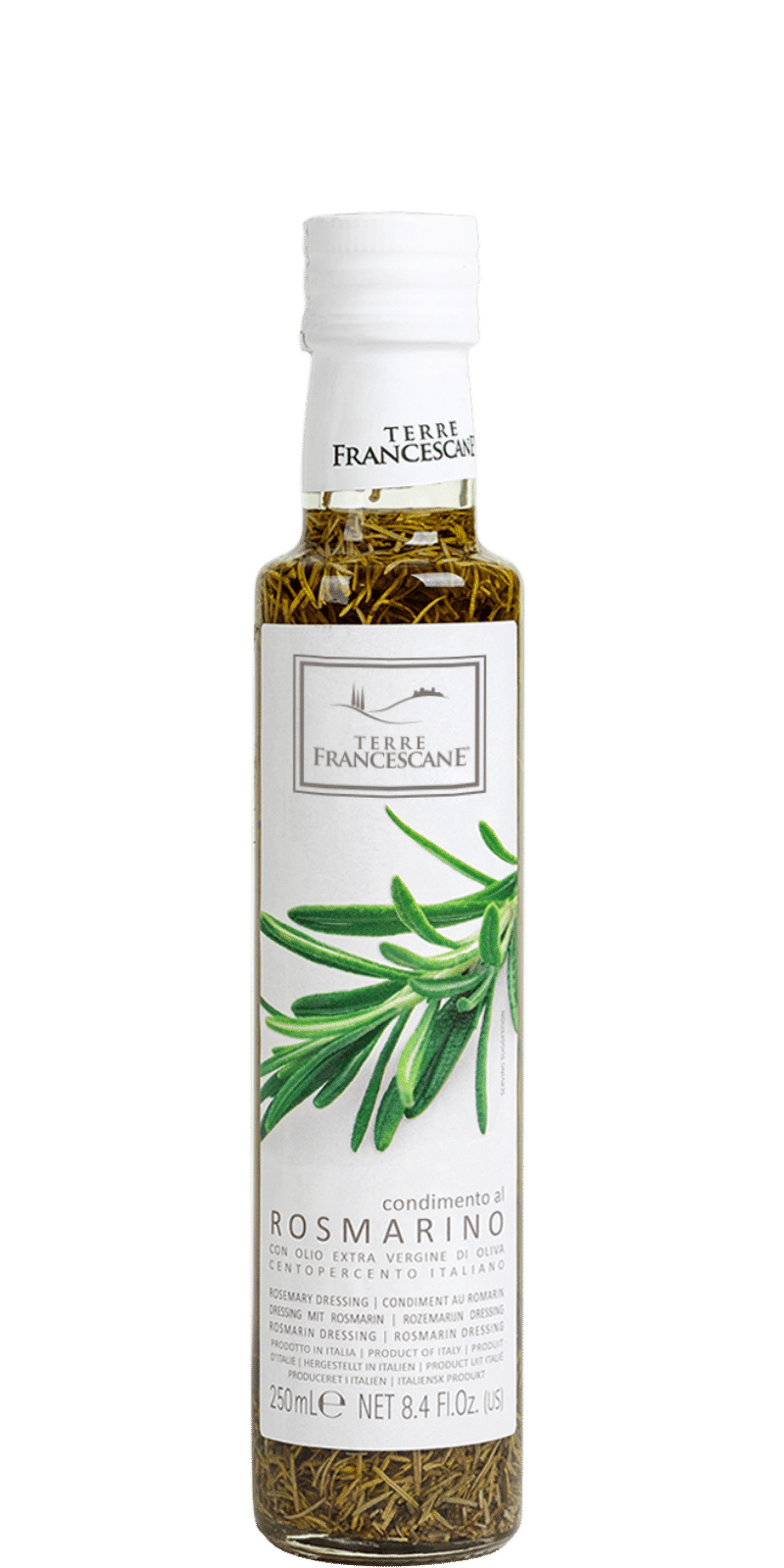 Rosmarin-Würzöl auf Basis von Olivenöl Extra Vergine - Terre Francescane