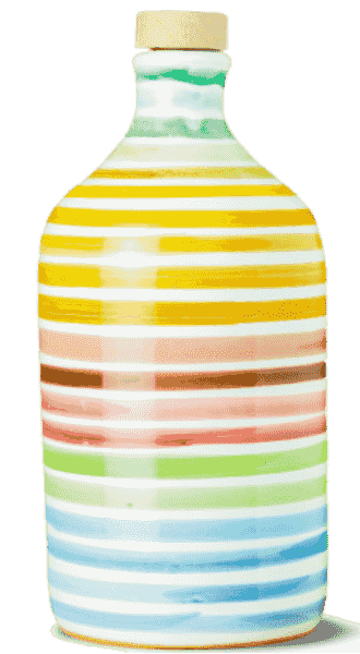 Frantoio Muraglia Fruttato Medio Olio Extra Vergine di Oliva - Tonkrug Regenbogen