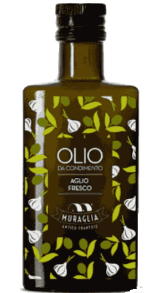 Frantoio Muraglia Olio Extra Vergine di Oliva di condimento aglio fresco