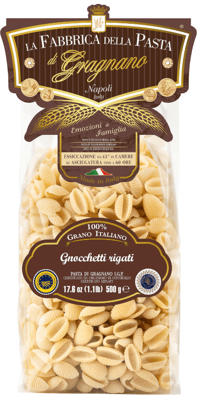 Gnocchetti Rigati IGP 500g La Fabbrica della Pasta Pasta di Gragnano