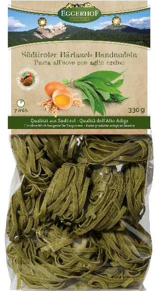 Eggerhof Südtiroler Bärlauch Bandnudeln 310g