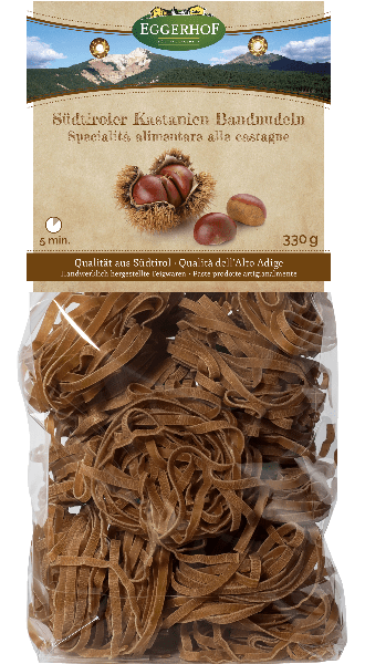 Eggerhof Südtiroler Kastanien Bandnudeln 310g