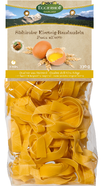 Eggerhof Südtiroler Eierteig Bandnudeln Pappardelle 310g