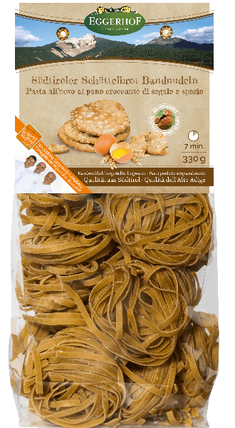 Eggerhof Südtiroler Bandnudeln mit Schüttelbrot 310g