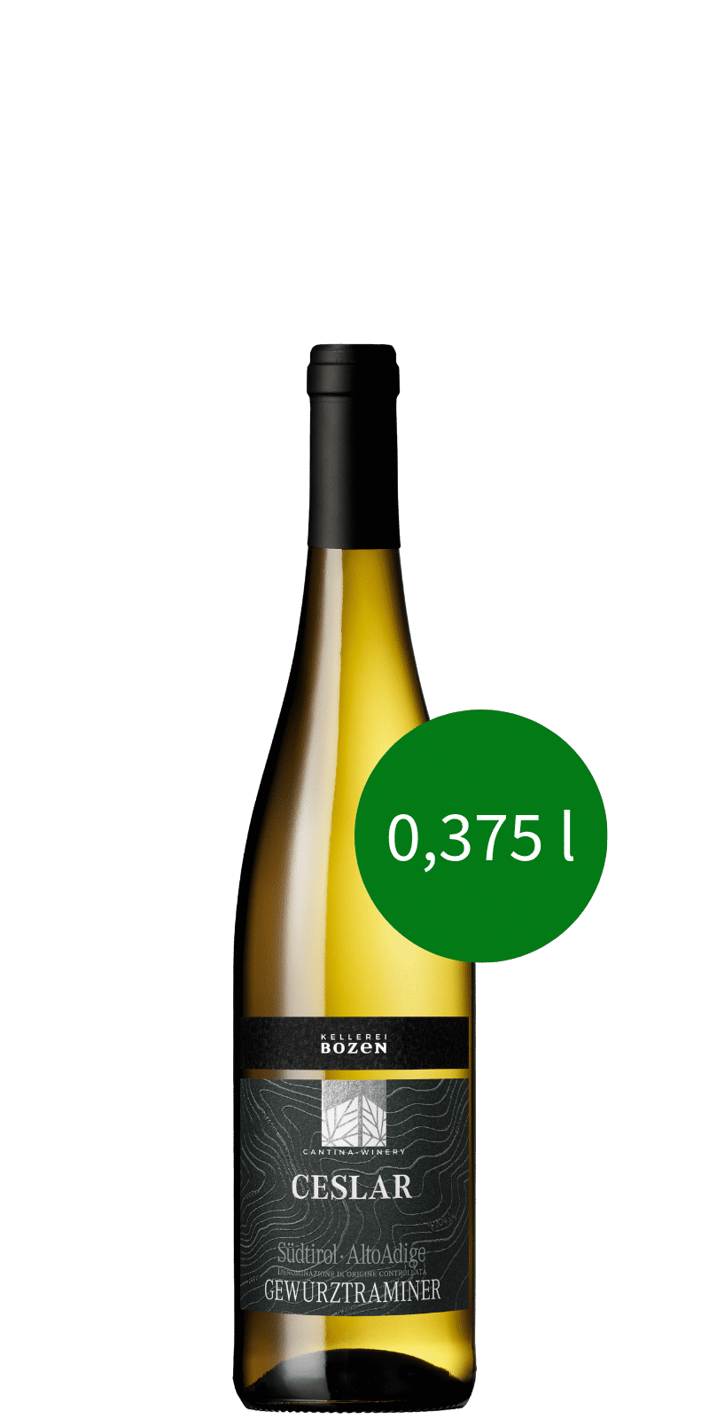 Ceslar Südtiroler Gewürztraminer DOC 0,375L - Kellerei Bozen