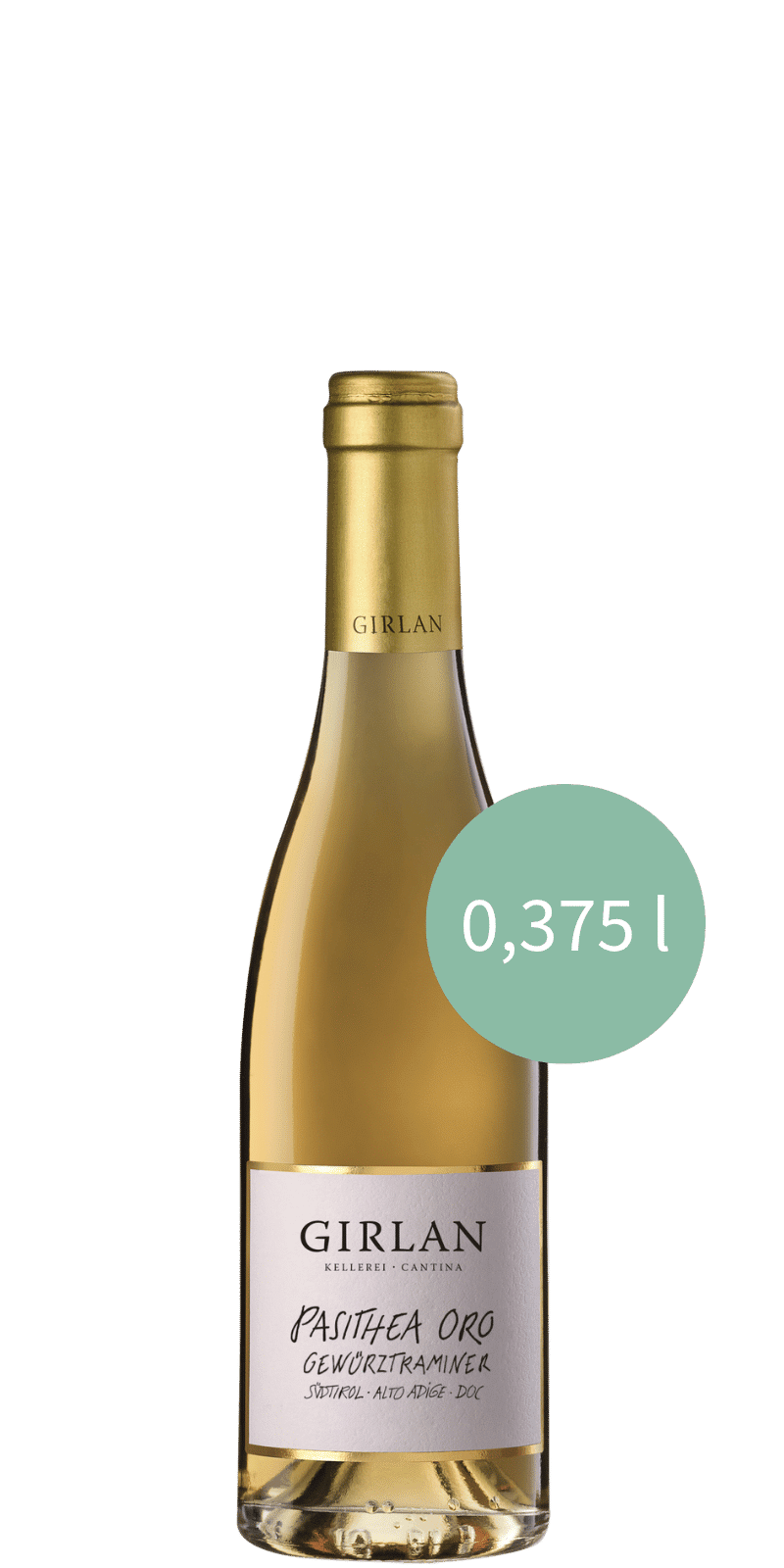 Pasithea Oro Südt. Gewürztraminer Spätlese DOC - Kellerei Girlan
